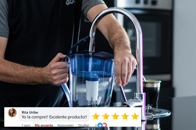 Jarra Purificadora Rose 2,5 L – Con 1 filtro • Aprobada ANMAT
